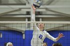 Volleyball vs Emerson  Wheaton College Women's Volleyball vs Emerson College. - Photo by Keith Nordstrom : Wheaton, Volleyball, VB2019